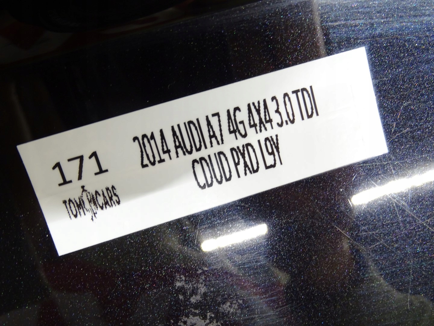 door right right rear part rear. AUDI A7 4G SPORTBACK
