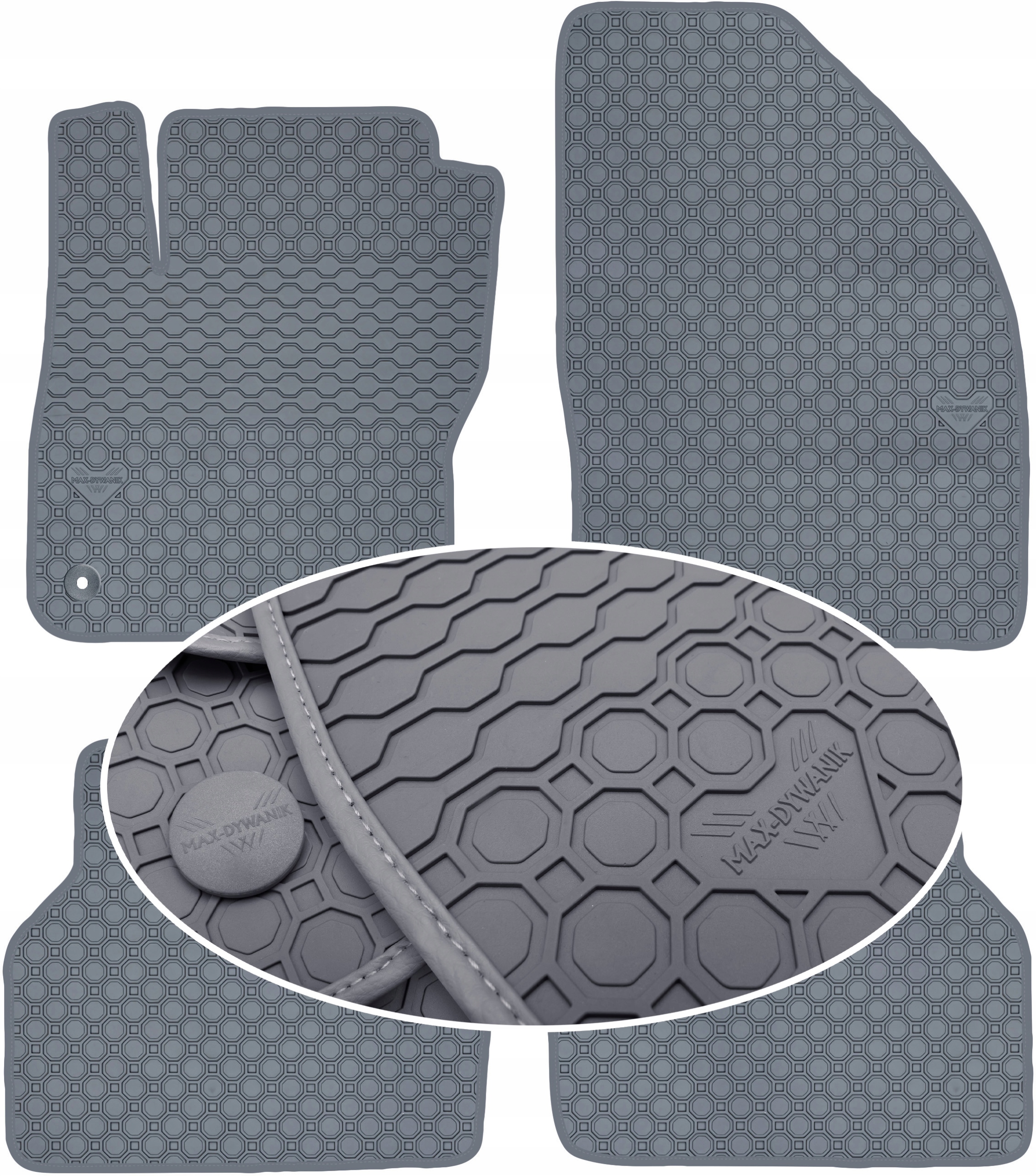 Ford Focus II Fl 2007-2011 Koberce Šedé