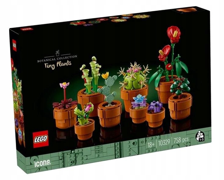 Lego Icons 10329 Malé Rostlinky