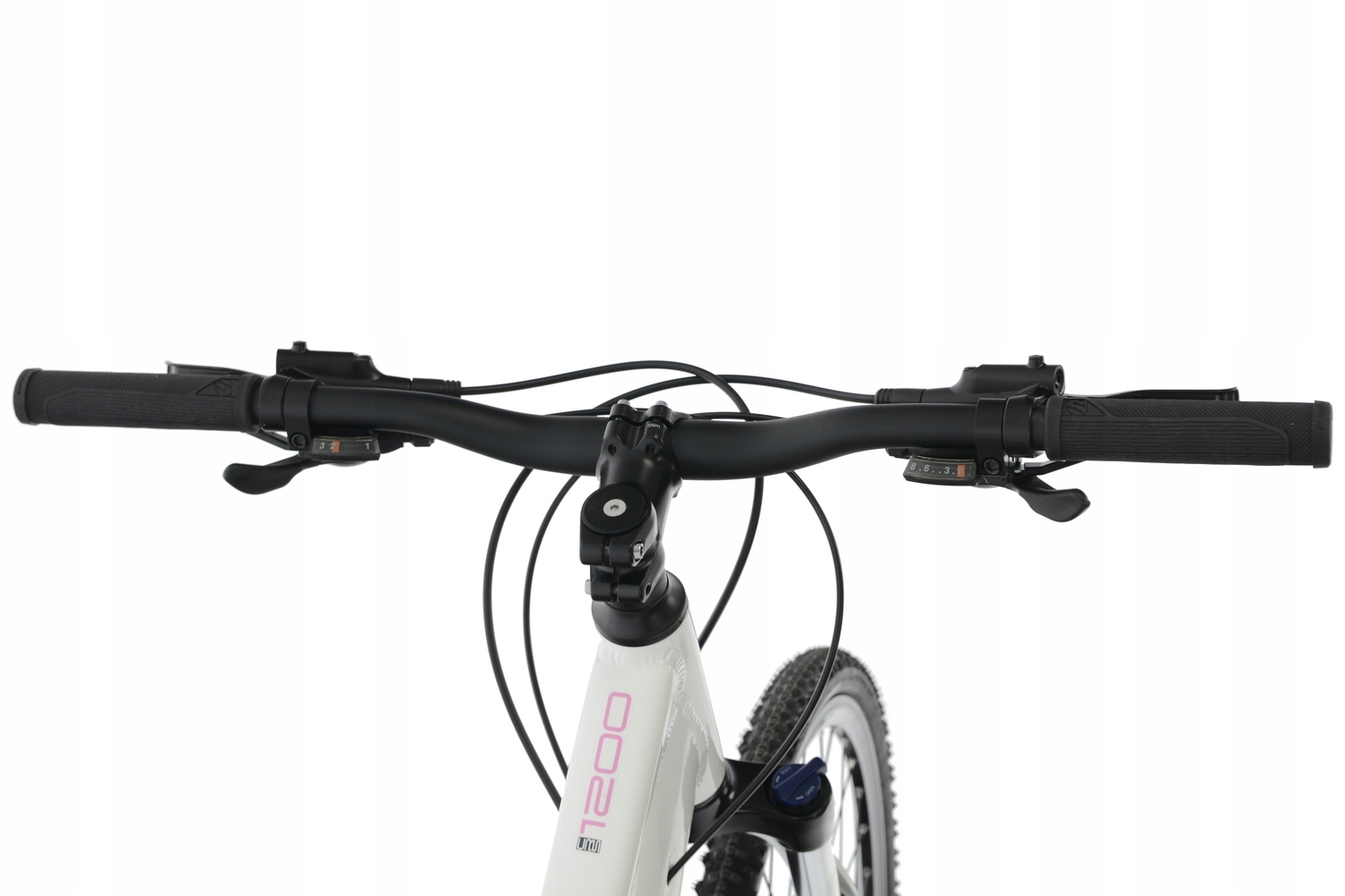 Rower Kands Crossowy 28 Crs 1200 r17' bia-róż ALIVIO HYDRAULIKA r25D Nowość