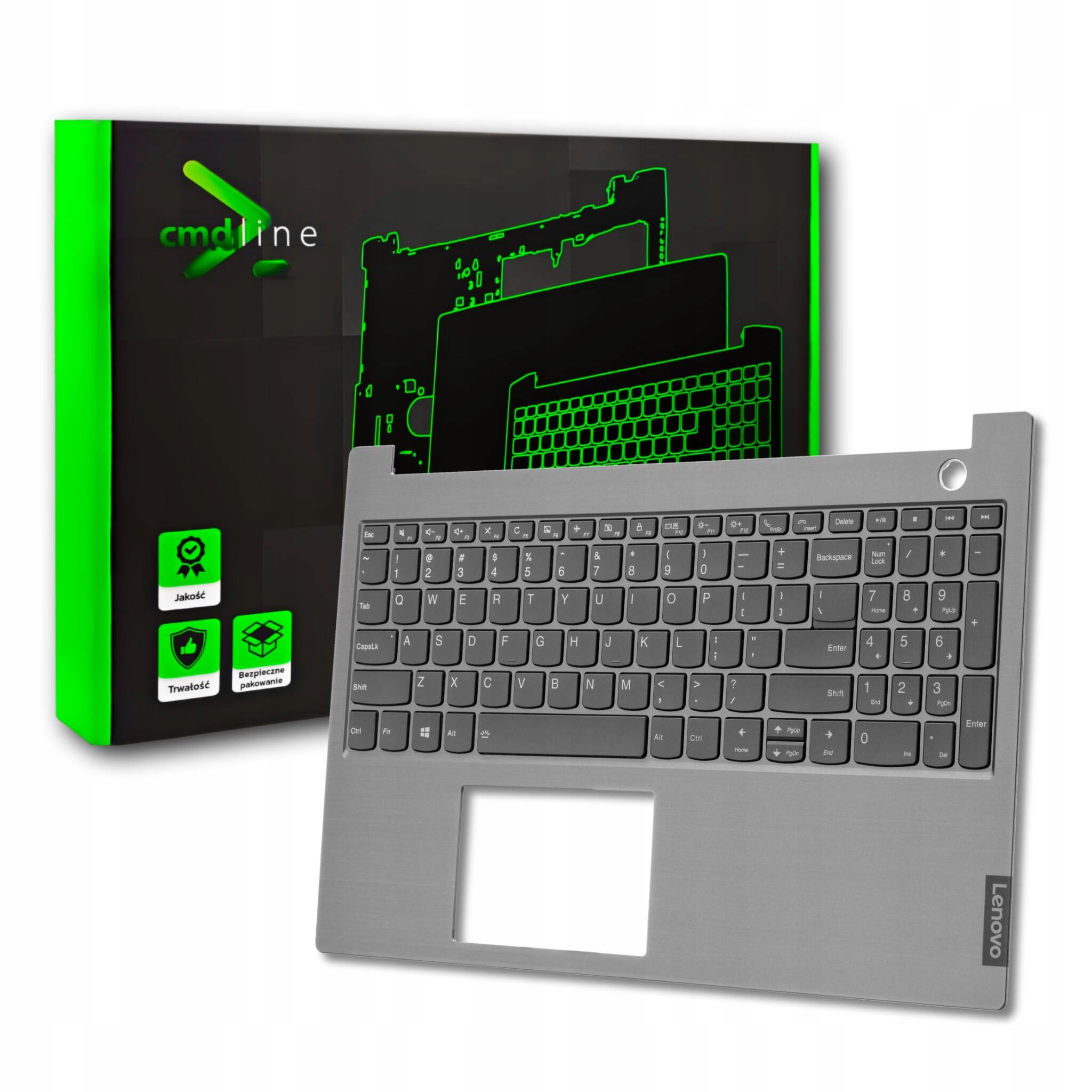 Palmrest Klawiatura Led Do Lenovo Thinkbook 15-IIL 15-IML