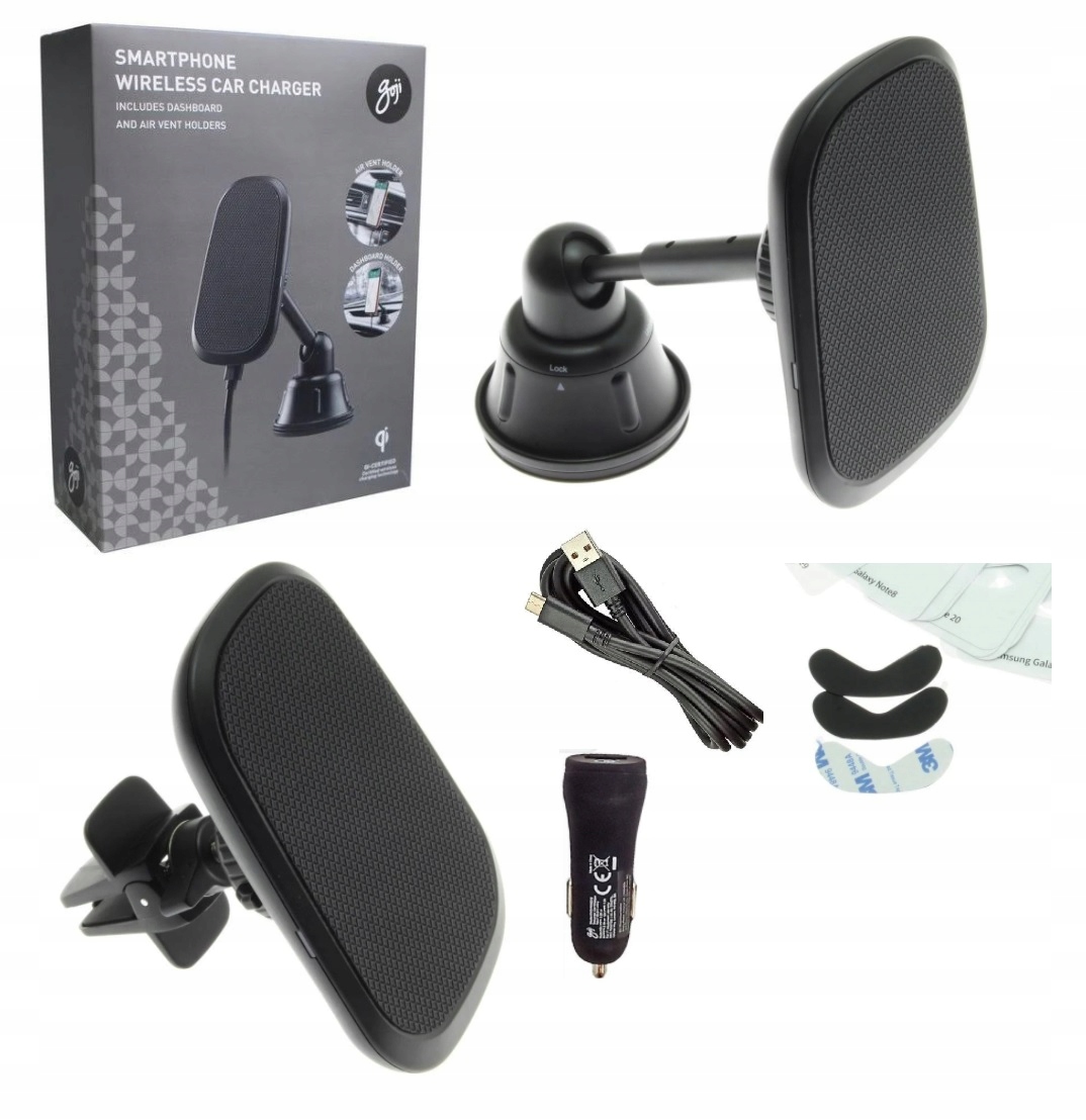 Uchwyt Samochodowy + Ładowarka indukcyjna FAST ***