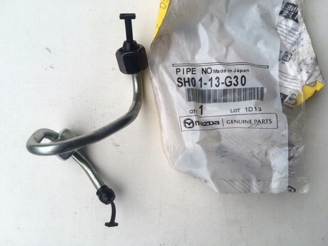 PRZEWÓD LISTWY WTRYSKIWACZA MAZDA 3 6 CX-5 2,2 DIESEL SH01-13-G30