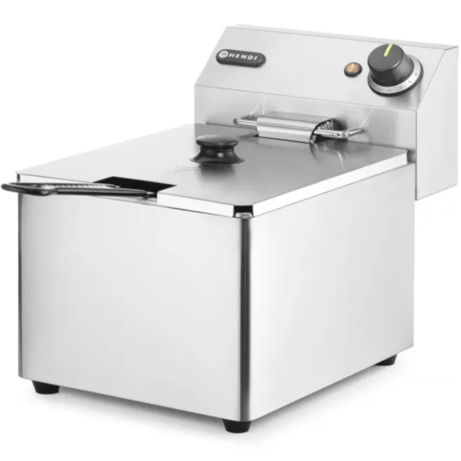 Gastronomická Fritéza Hendi 3.5 Kw 230 V 8 L Nerezová Ocel Kitchen Line
