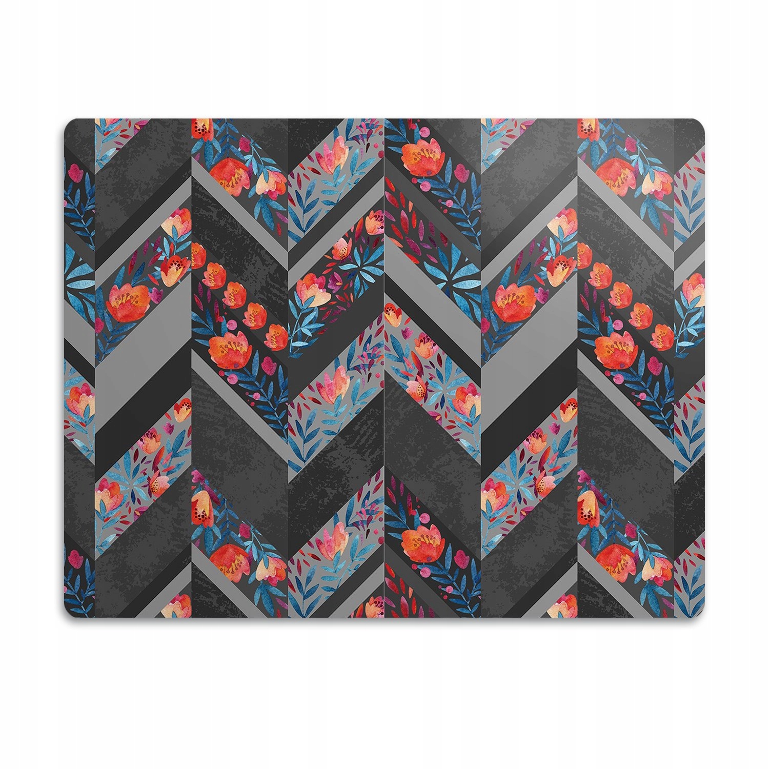 Levně Pro psa podložka pod misku Květy jedle 90x60 cm