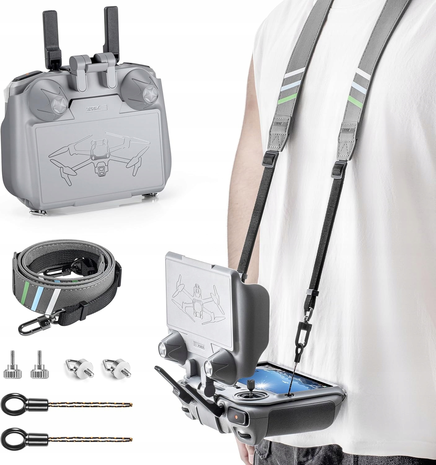 Sluneční clona a vyvažovací šňůrka Mini 5 Pro pro Dji Mini 4 Pro/3Pro RC2/RC Ochrana proti slunci