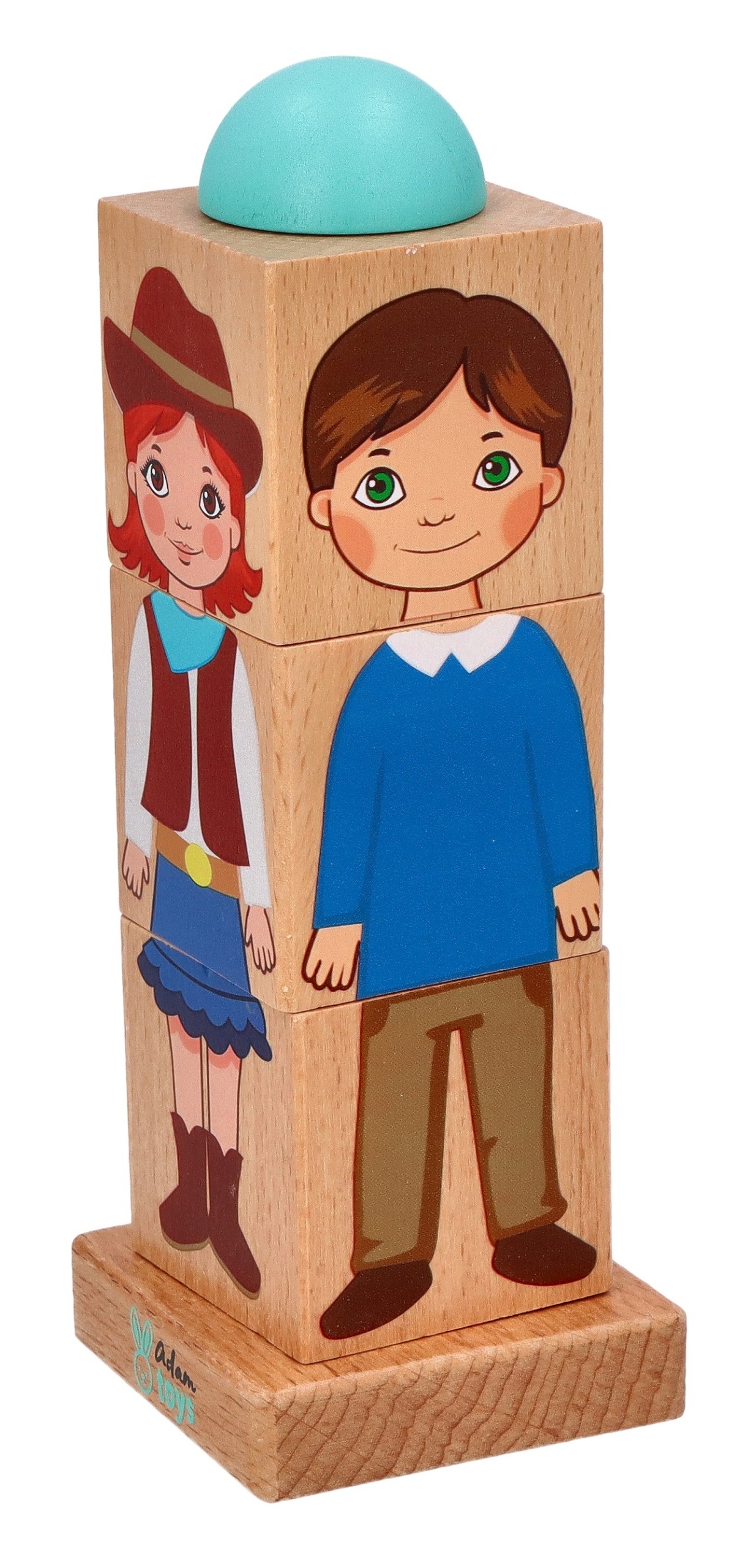 

Montessori Układanka Drewniana Dla Dzieci Obrotowa