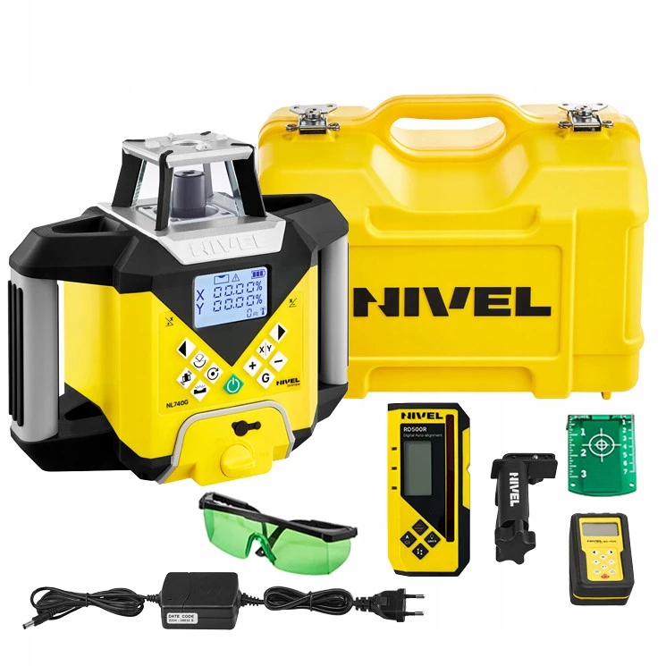 Niwelator Laserowy (zielony) Nivel System NL740G Digital