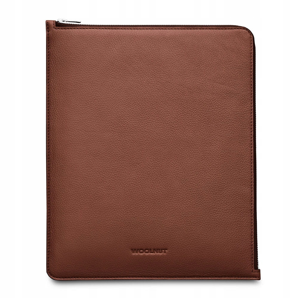 Woolnut kožené luxusní pouzdro iPad pro 12.9 hnědé