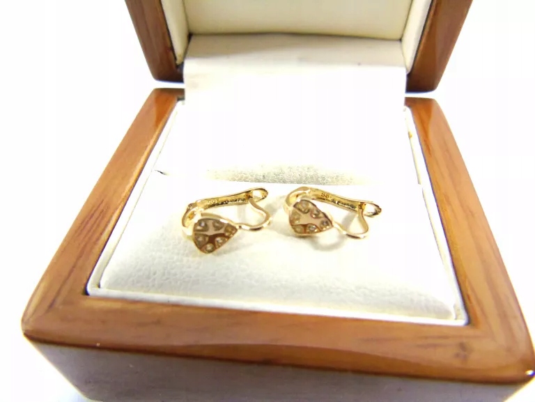 MODNE ZŁOTE KOLCZYKI PR.585