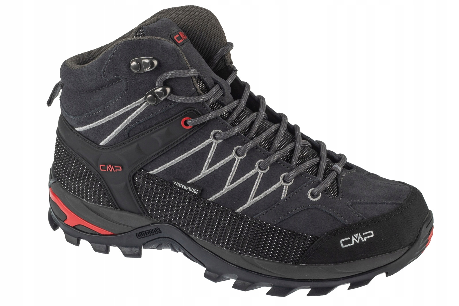 Cmp Rigel MID Wp [41] Trekkingové boty pro muže, semišové, šedé