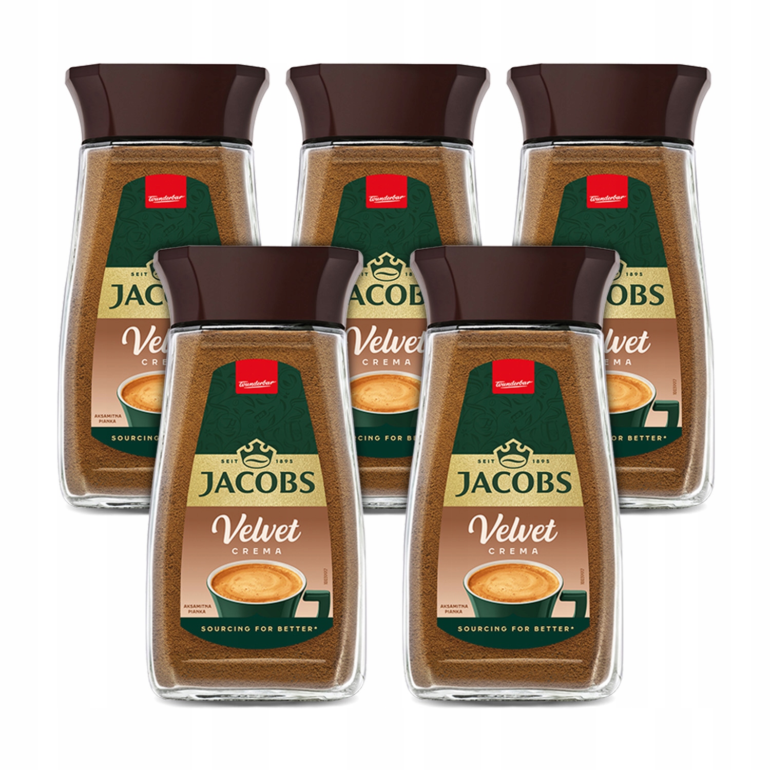 Kawa rozpuszczalna Jacobs Velvet 5x 200g