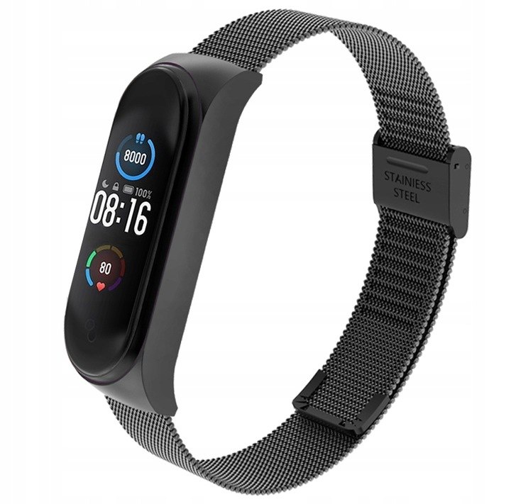 

Bransoletka Pasek Opaska Do Xiaomi MI Band 5 Black