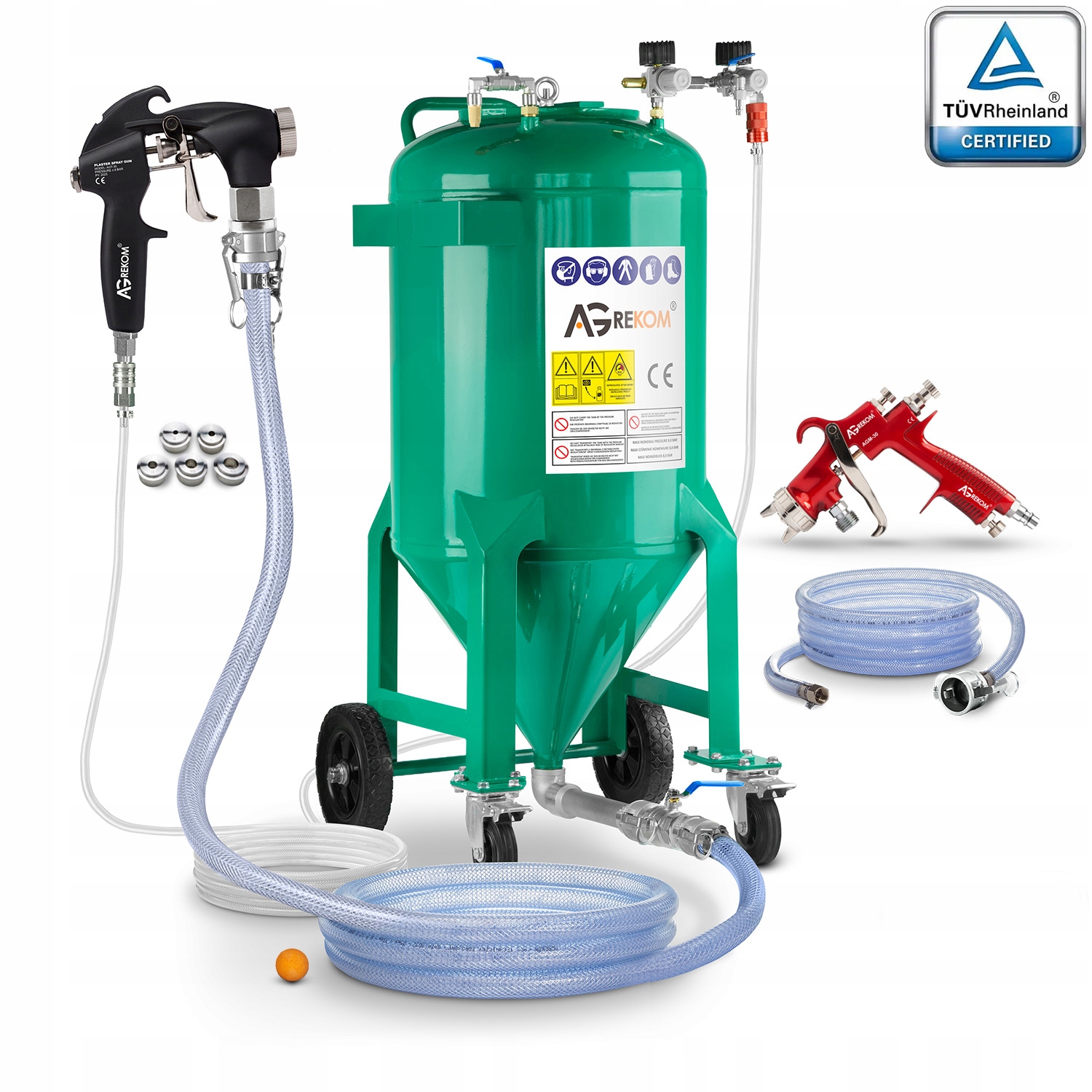 Pneumatický Agregát Omítky Hladítka Barvy Lepidla Postřiky Izolace spojka