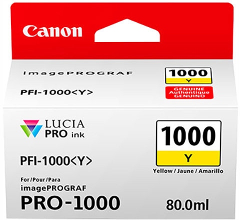 Canon PFI-1000 Y, žltý 0549C001