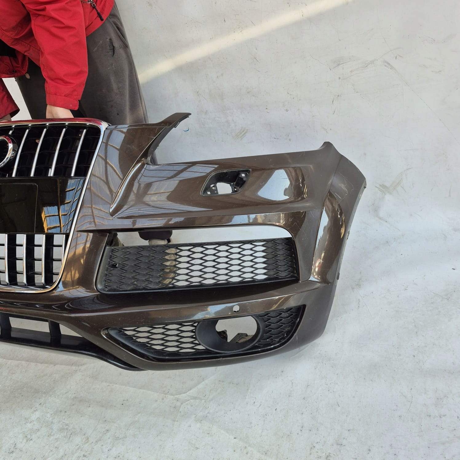 AUDI Q7 and 1 4L S-LINE LIFT 09-15 bumper front front washer PDC