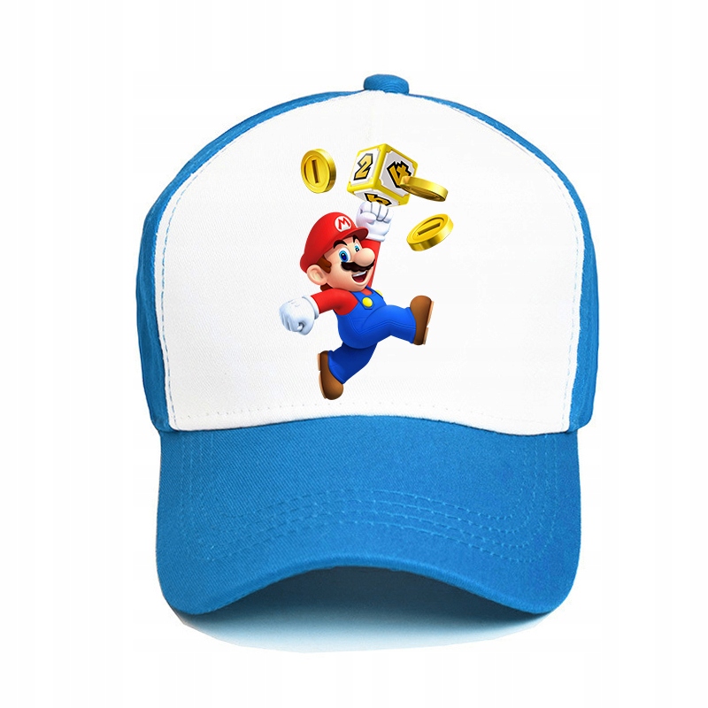 

Czapka z Daszkiem dla Dzieci Gra Mario