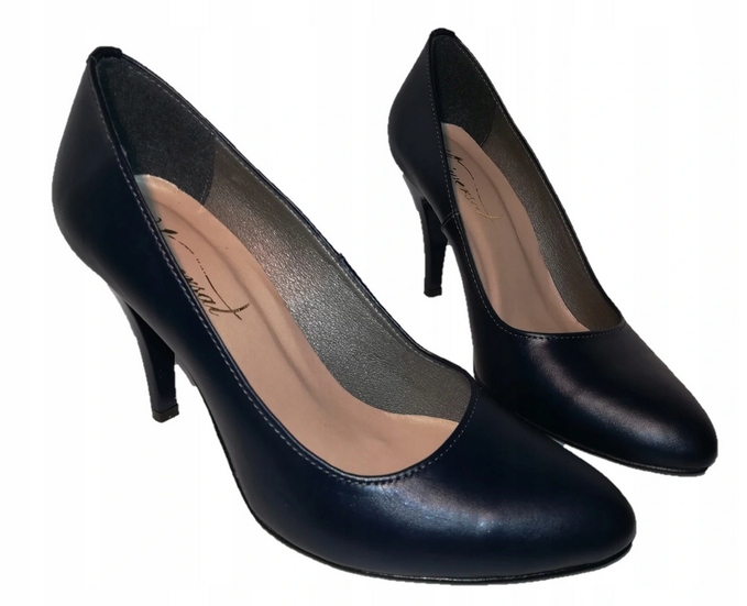 

72. Uniwersał zgrabne eleganckie czółenka s. nat.