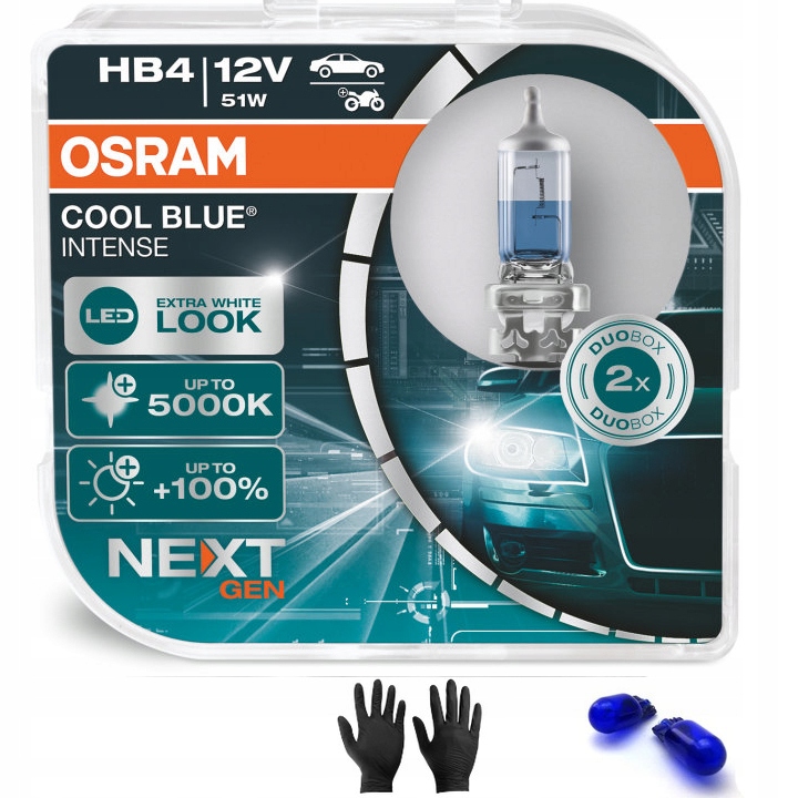 

HB4 Osram Cool Blue Intense Next Generation New