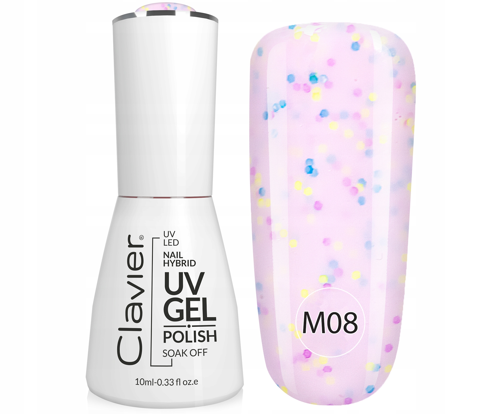 

Lakier Hybrydowy Clavier brokat Drobinki Glitter