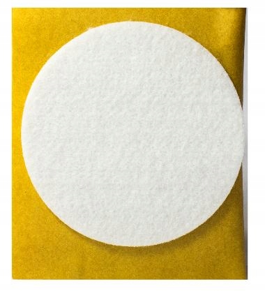 PODKŁADKA FILCOWA SAMOPRZYLEPNA fi 70 BIAŁA PODKŁADKI FILCOWE 1szt