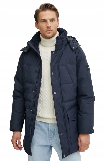 Tommy Hilfiger Pánská Tmavě Modrá Péřová Bunda Parka S Jxe