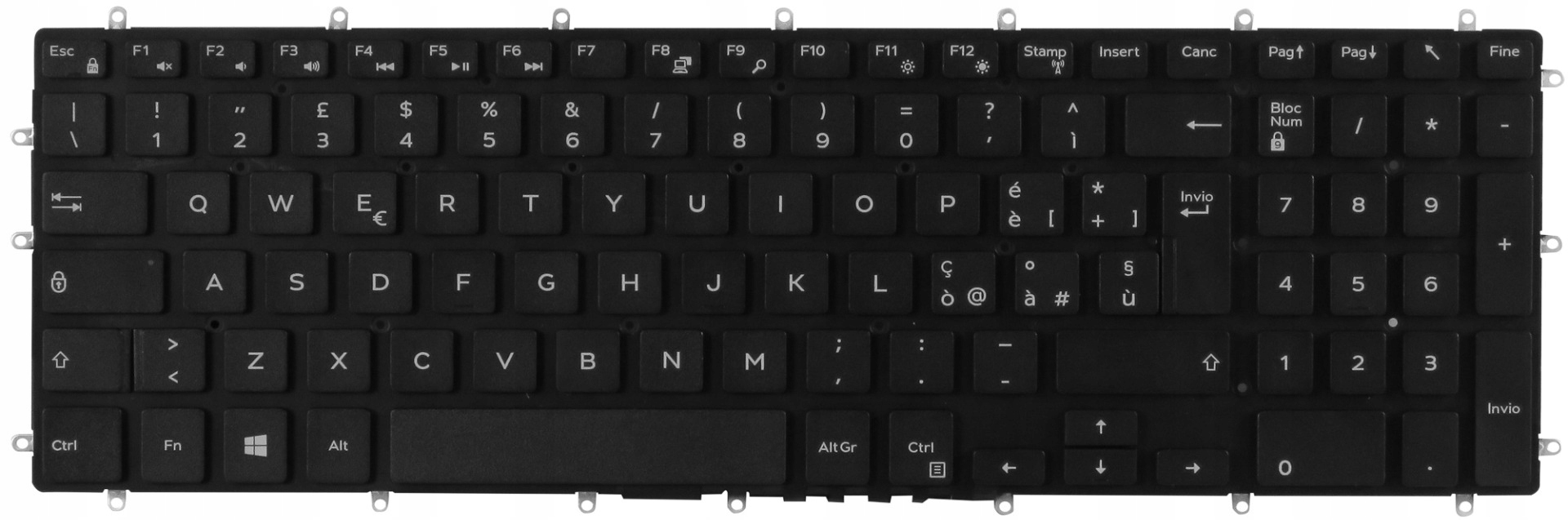 Dell 0T7W4M Qwerty To Vostro 3583/3584/5568
