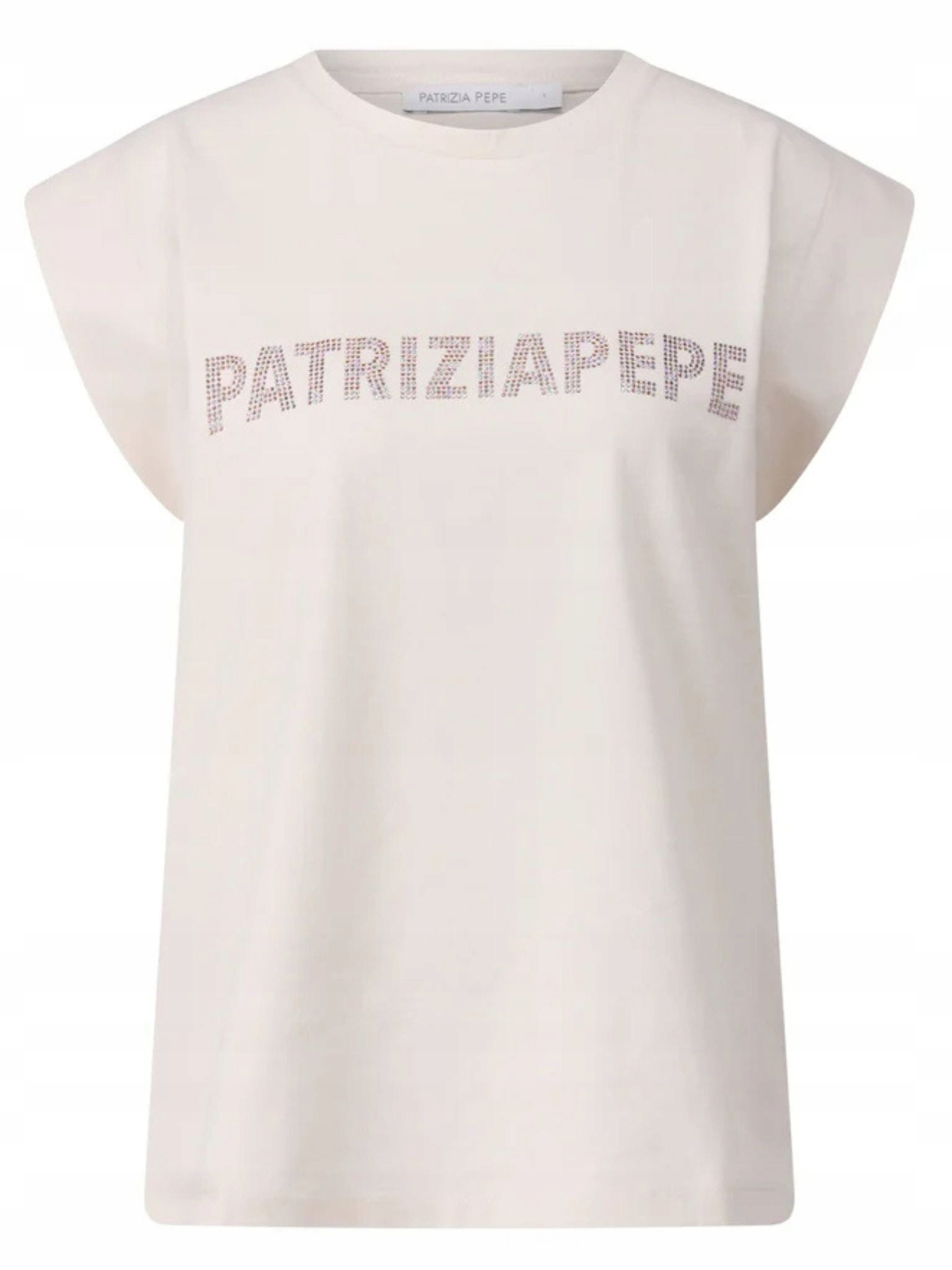 Dámské tričko Patrizia Pepe 2M4418 J295 béžové tričko: 34