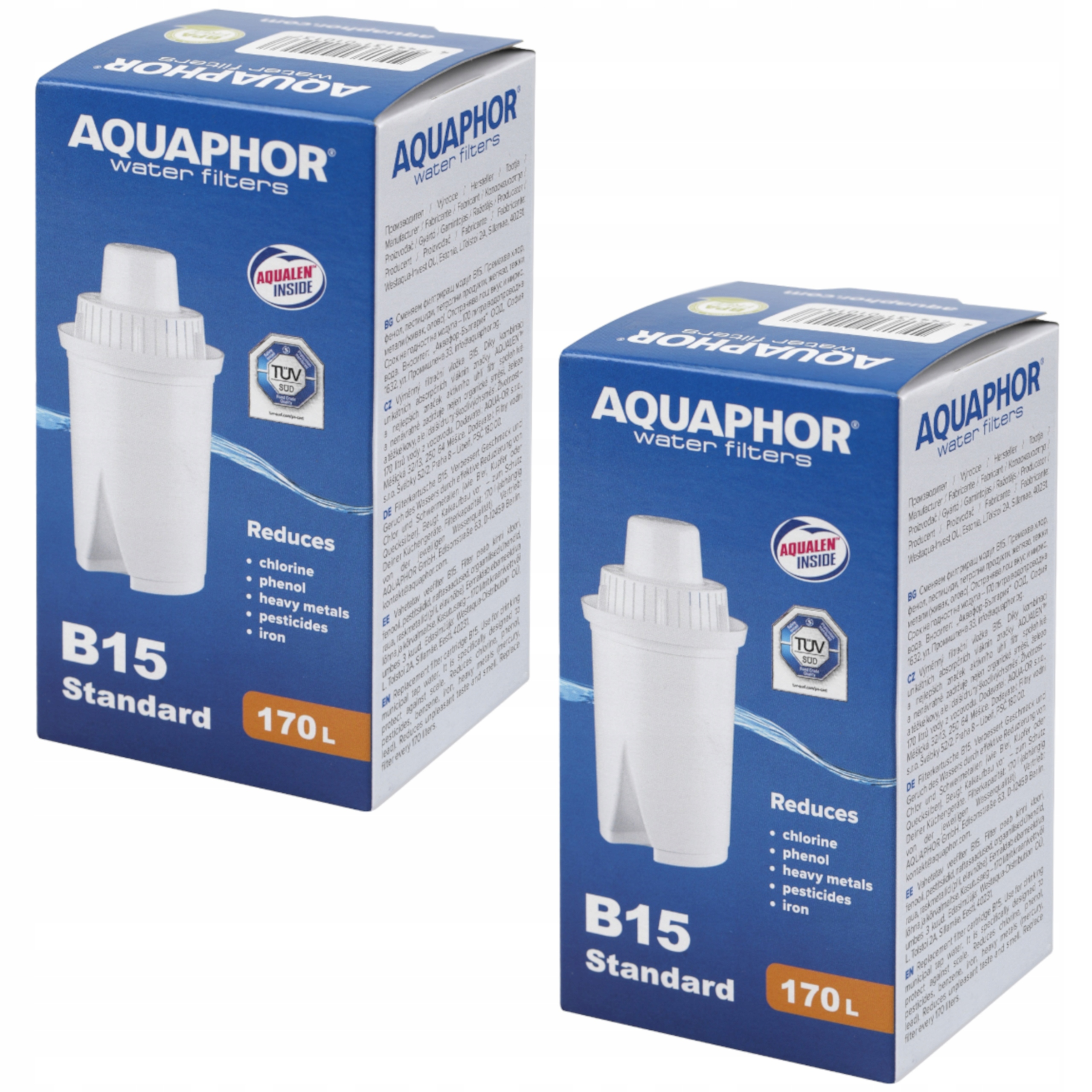 

Aquaphor Wkład filtr B15 Standard 2 szt.