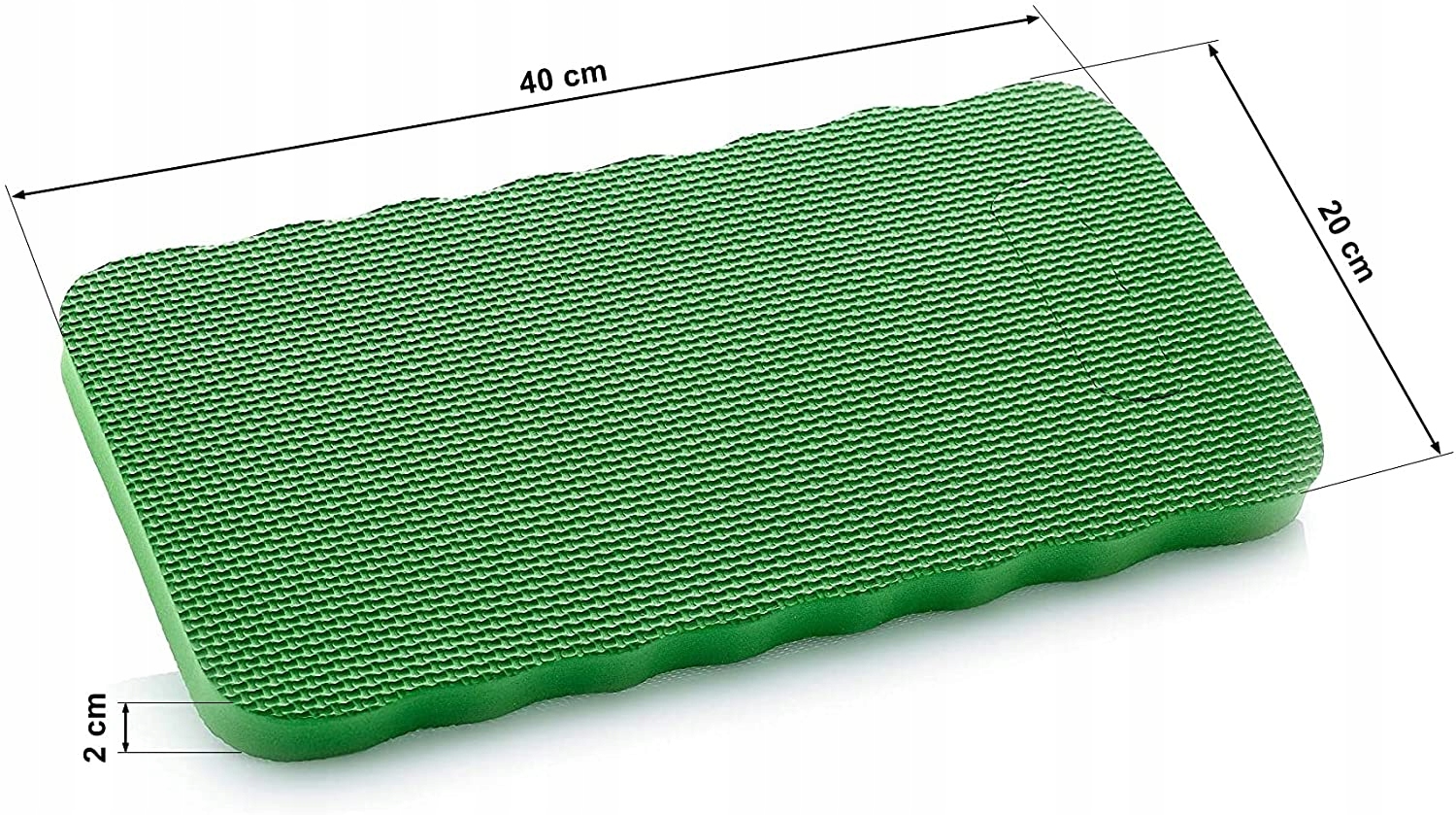 MATA DO PRACY W OGRODZIE 400 x 200 x 20 mm WYGODNA PIELĘGNACJA ROŚLIN Rozmiar uniwersalny