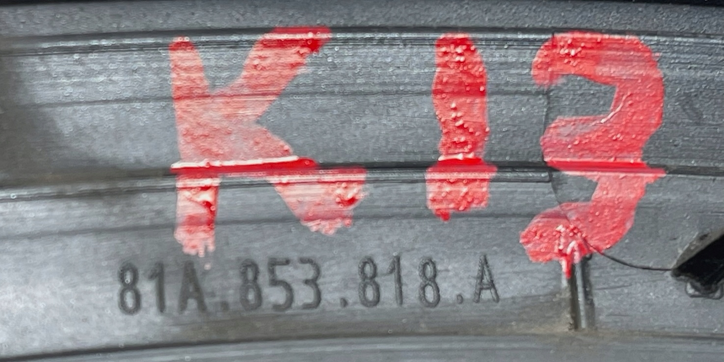 K13 AUDI Q2 modanatura parafango Destra posteriore 81A853818A