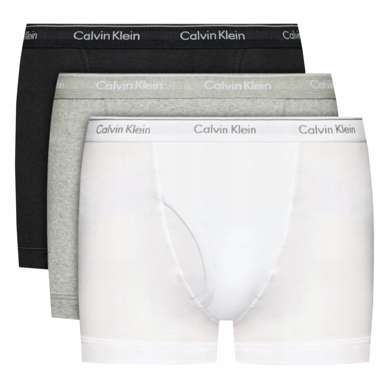 -10% Calvin Klein Pánské Boxerky 3-PACK Trunk Černé M