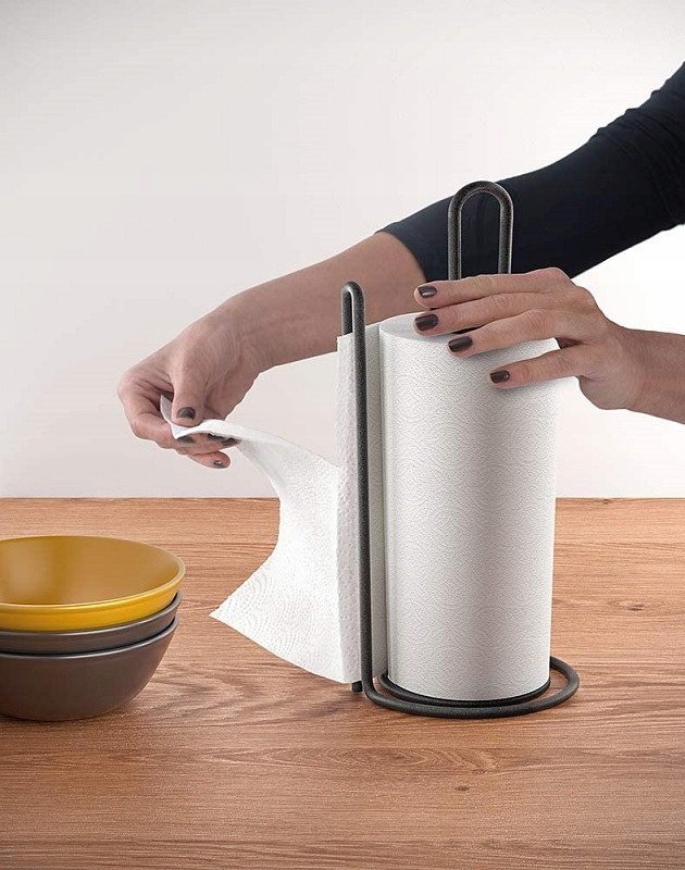 MARKOWY GUSTOWNY STOJAK UCHWYT WIESZAK NA RĘCZNIK PAPIEROWY ORGANIZER SWISS Kod producenta 1019703