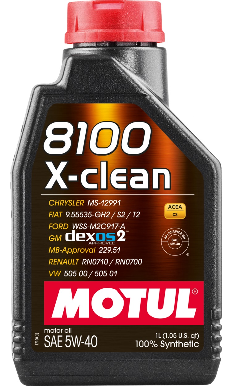 

Motul Olej 5W40 8100 X-clean 1L 102051 C3 Dexos 2