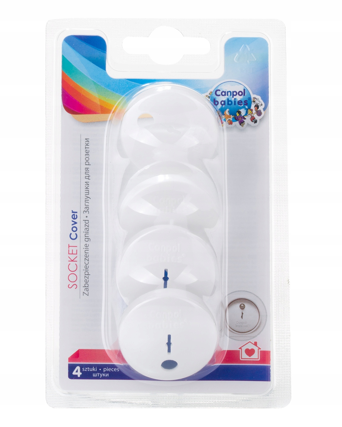 

Zabezpieczenia kontaktów gniazdek 4szt+ kluczyki