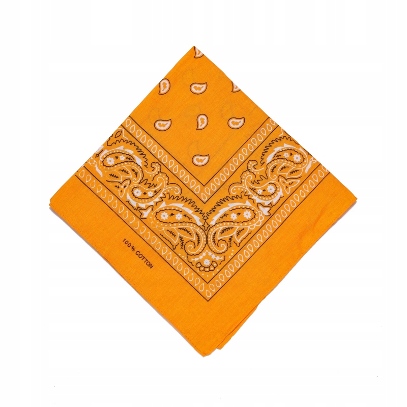 

Chustka Bandamka Apaszka Bandana pomarańcz