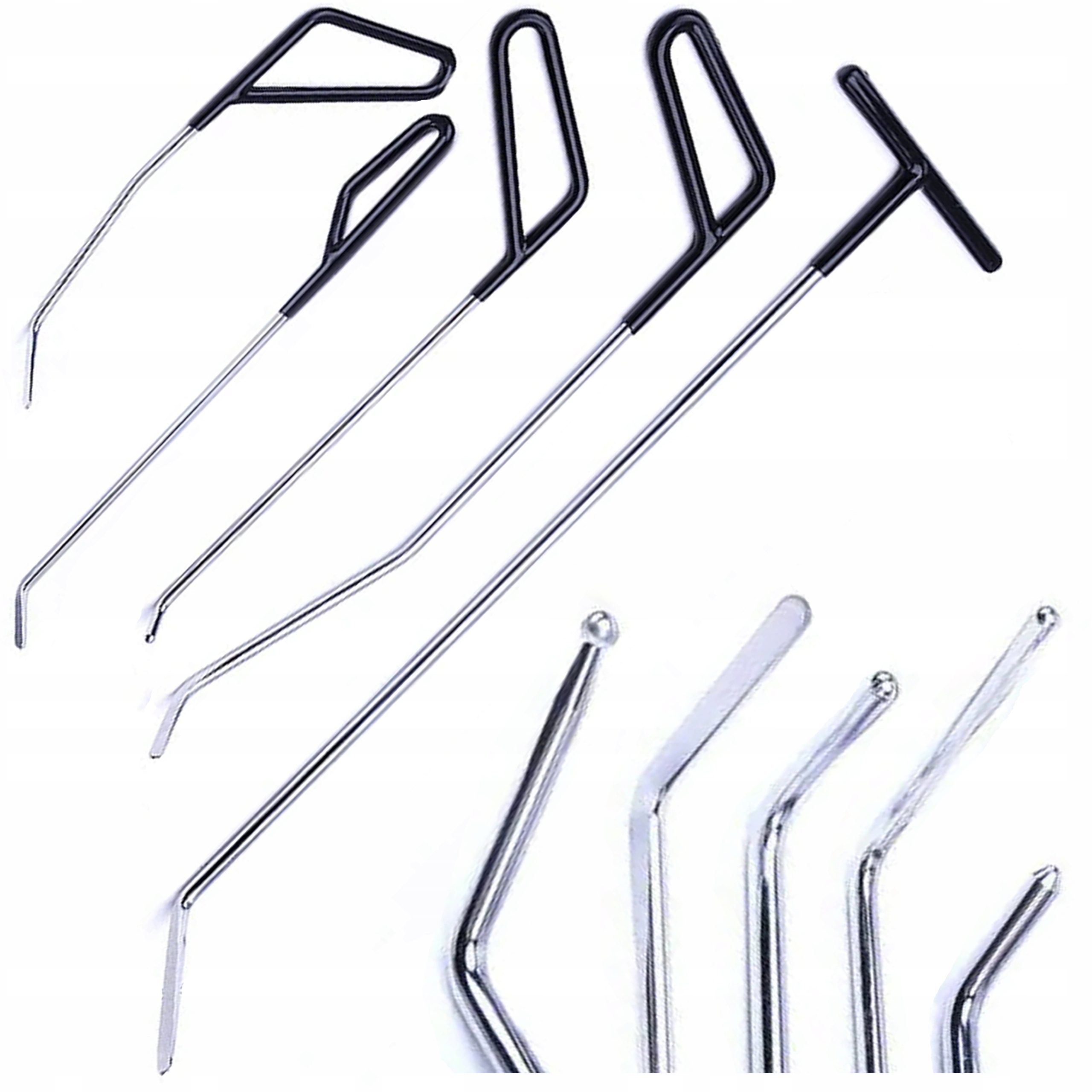 Dráty pdr tyče pro odstraňování promáčklin nástroje pro opravu karoserie auta