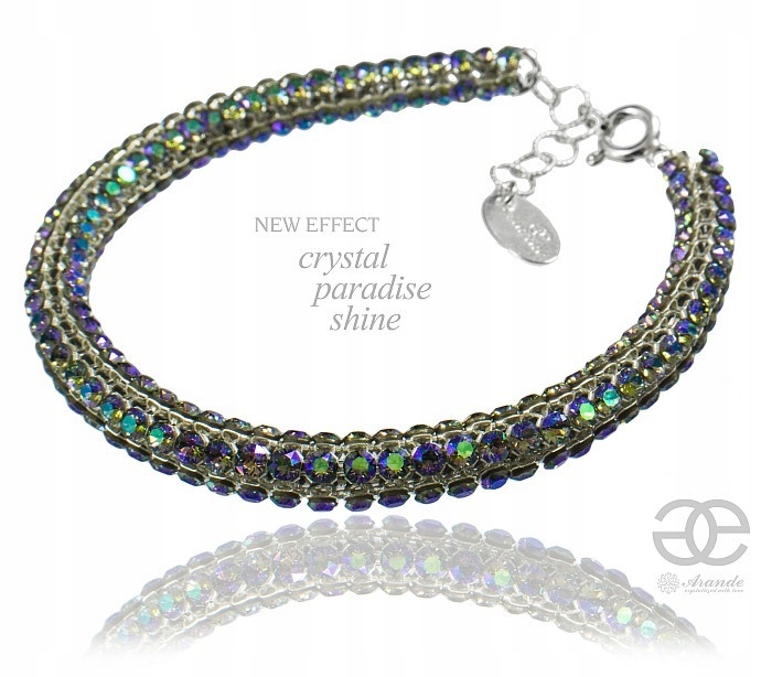 Krystaly Crystallized – nádherný náramek Paradise Shine