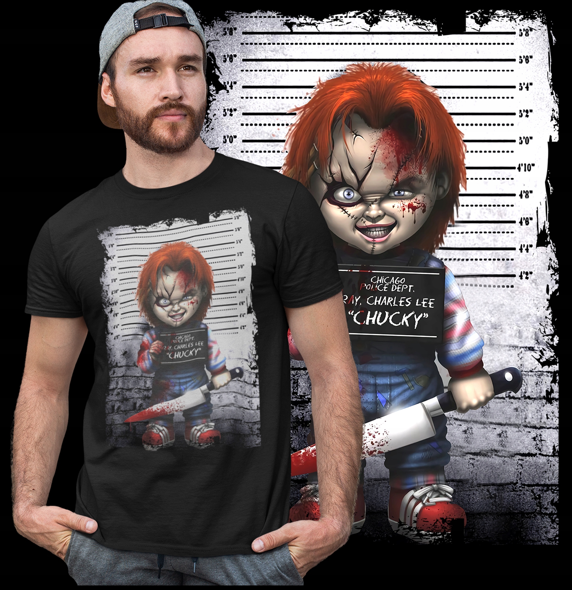 

Zabawna Koszulka Na Halloween Laleczka Chucky M