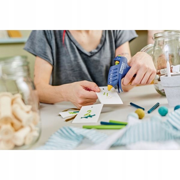 PISTOLET KLEJOWY 7-8MM WĄSKA DYSZA RAPID -5000432 Moc 80 W