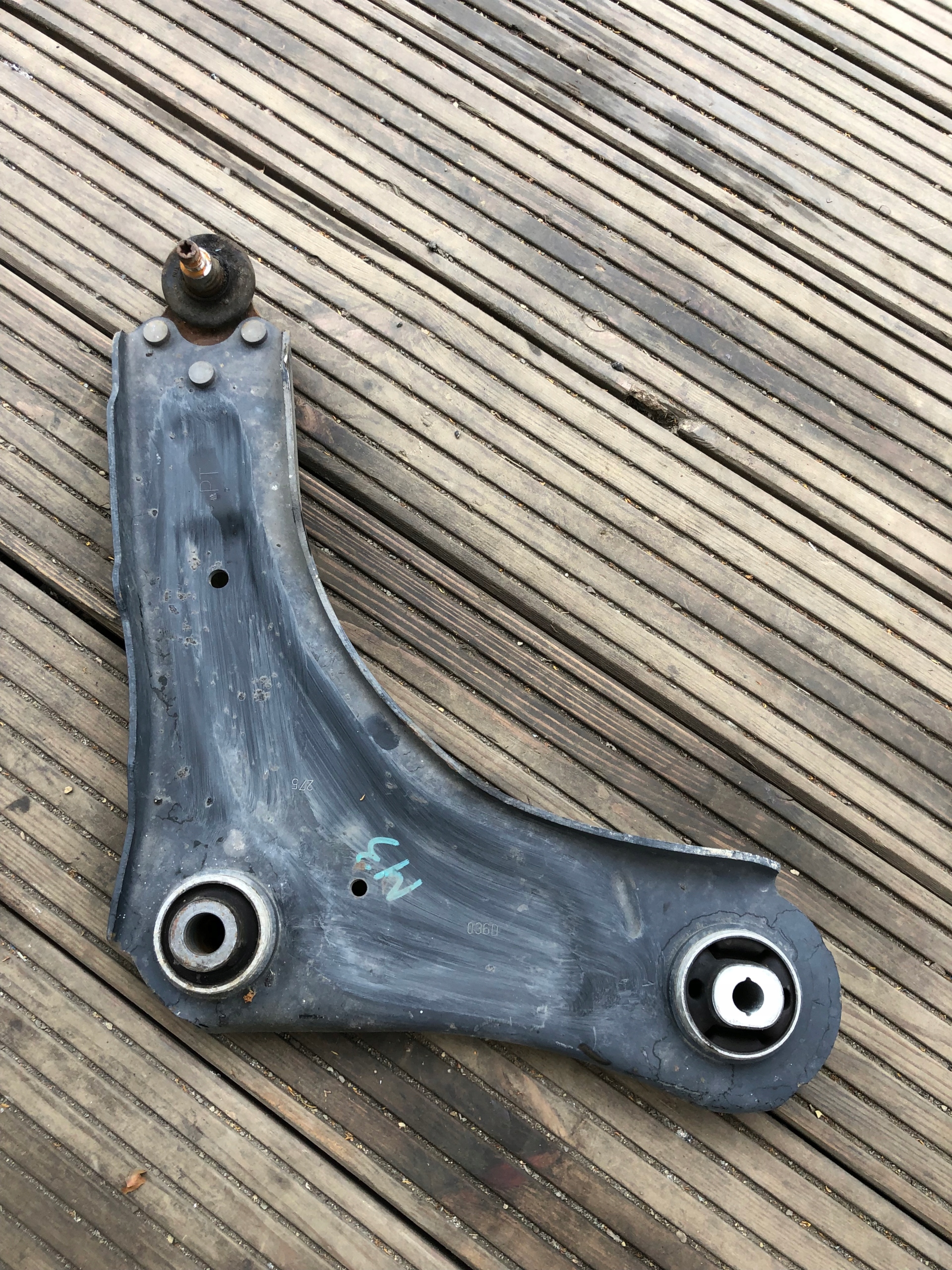 arm right front MEGANE III 545009207R