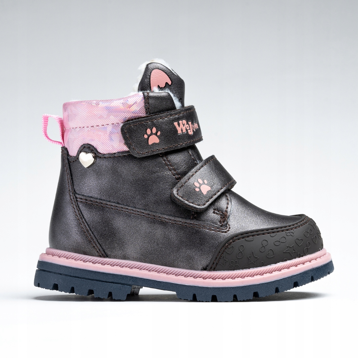 Trzewiki wygodne botki RZEPY lekkie trapery OCIEPLANE kożuszek Wojtyłko 28 Płeć dziewczynki