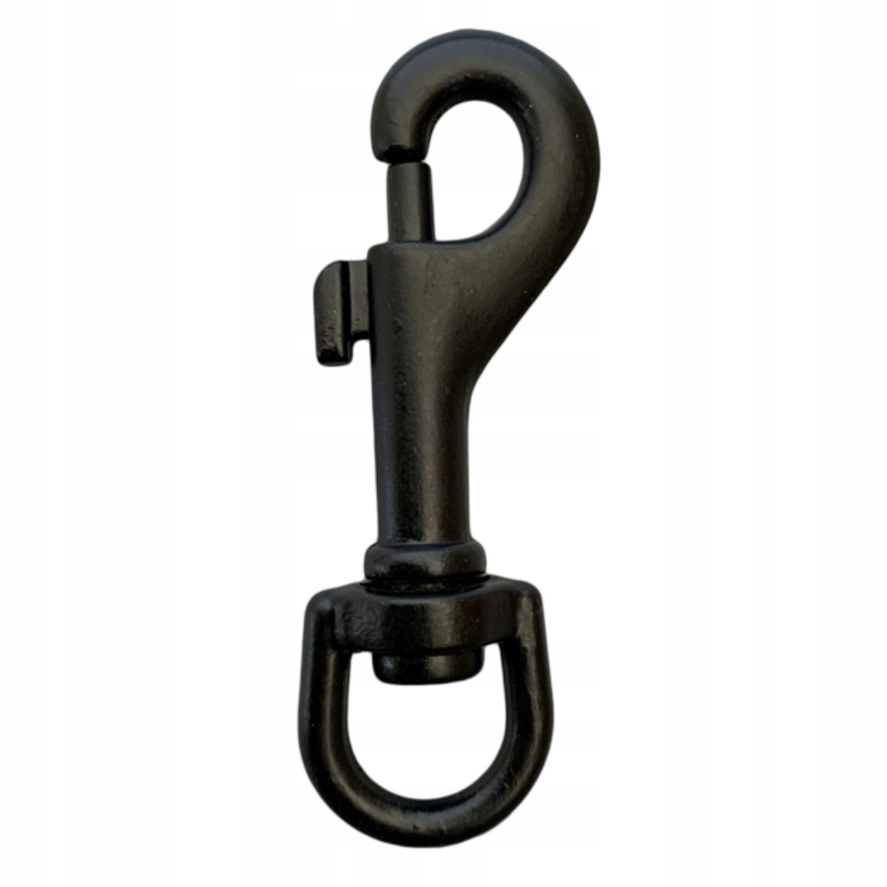 Karabina na Vodítko 11mm x 53mm Karabina Zapínání Černá Mat 25 Ks Eu