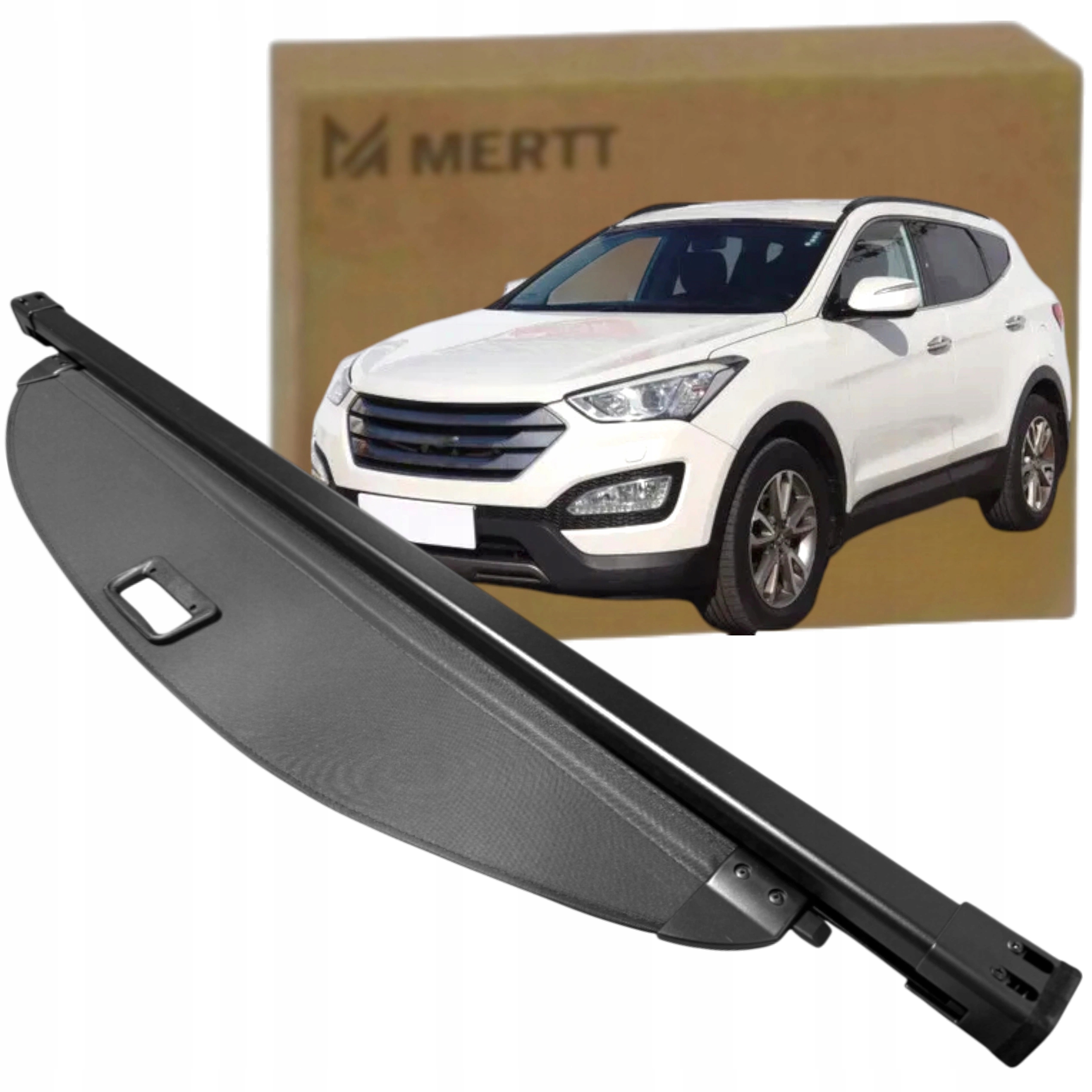 Nová! Roleta Zavazadlového Prostoru černá barva Hyundai Santa Fe III DM 2012-2018