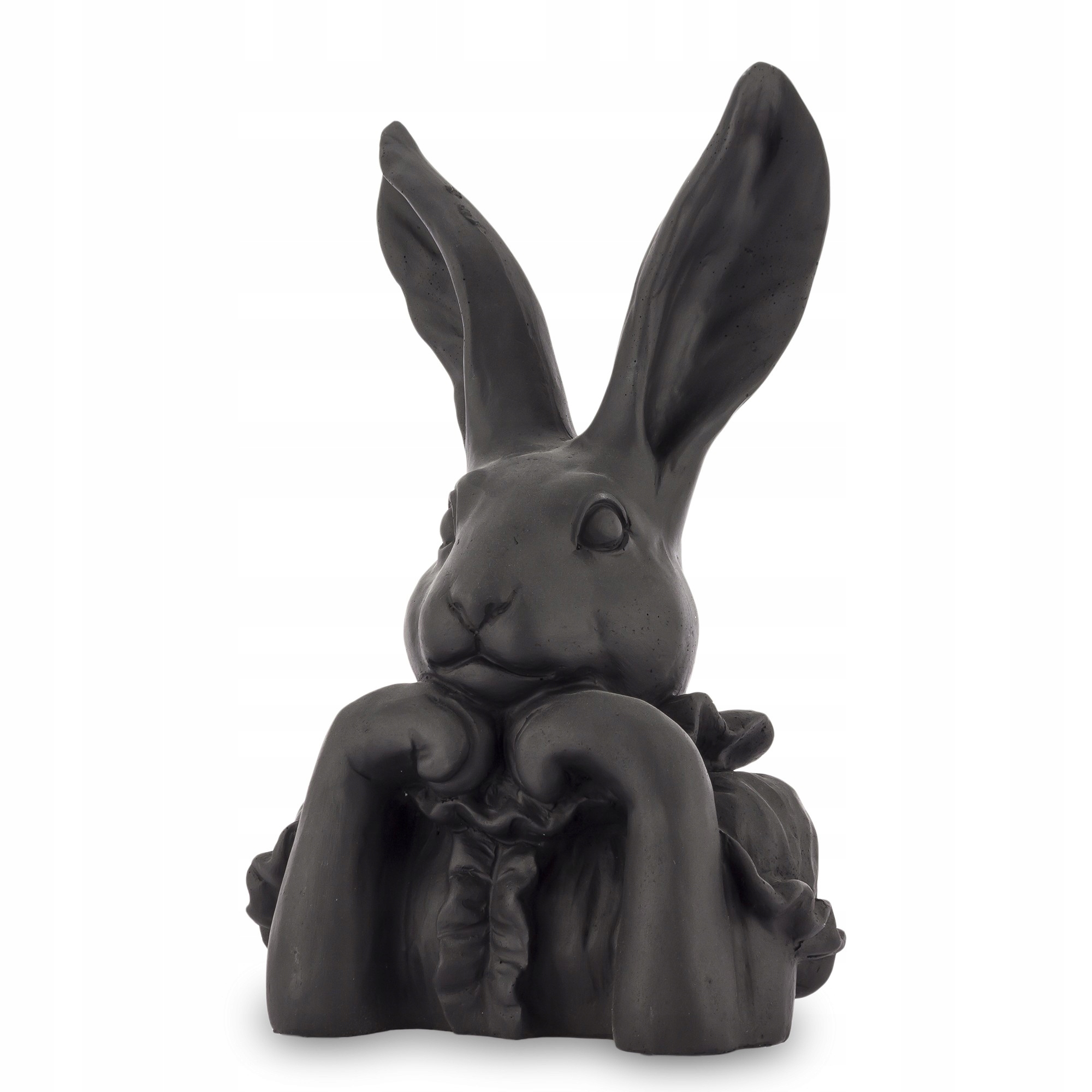 Veľkonočná vianočná figurka čierny králik 153702 Art-pol