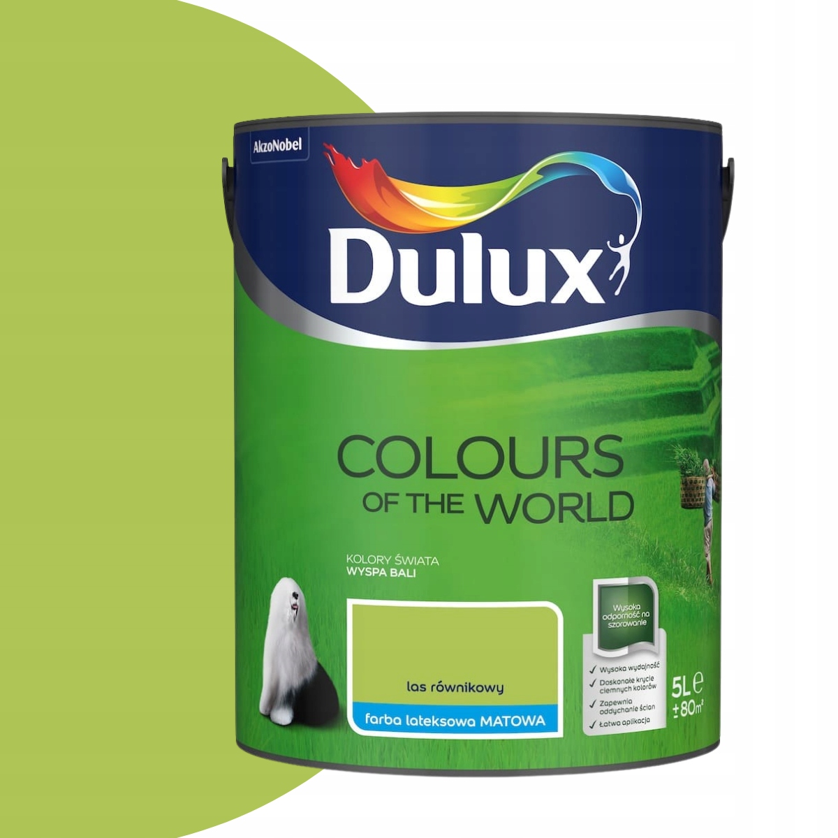 Dulux Barva Barvy světa 5L Rovníkový les