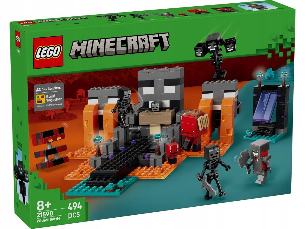Lego 21590 Minecraft Boj s Witherem