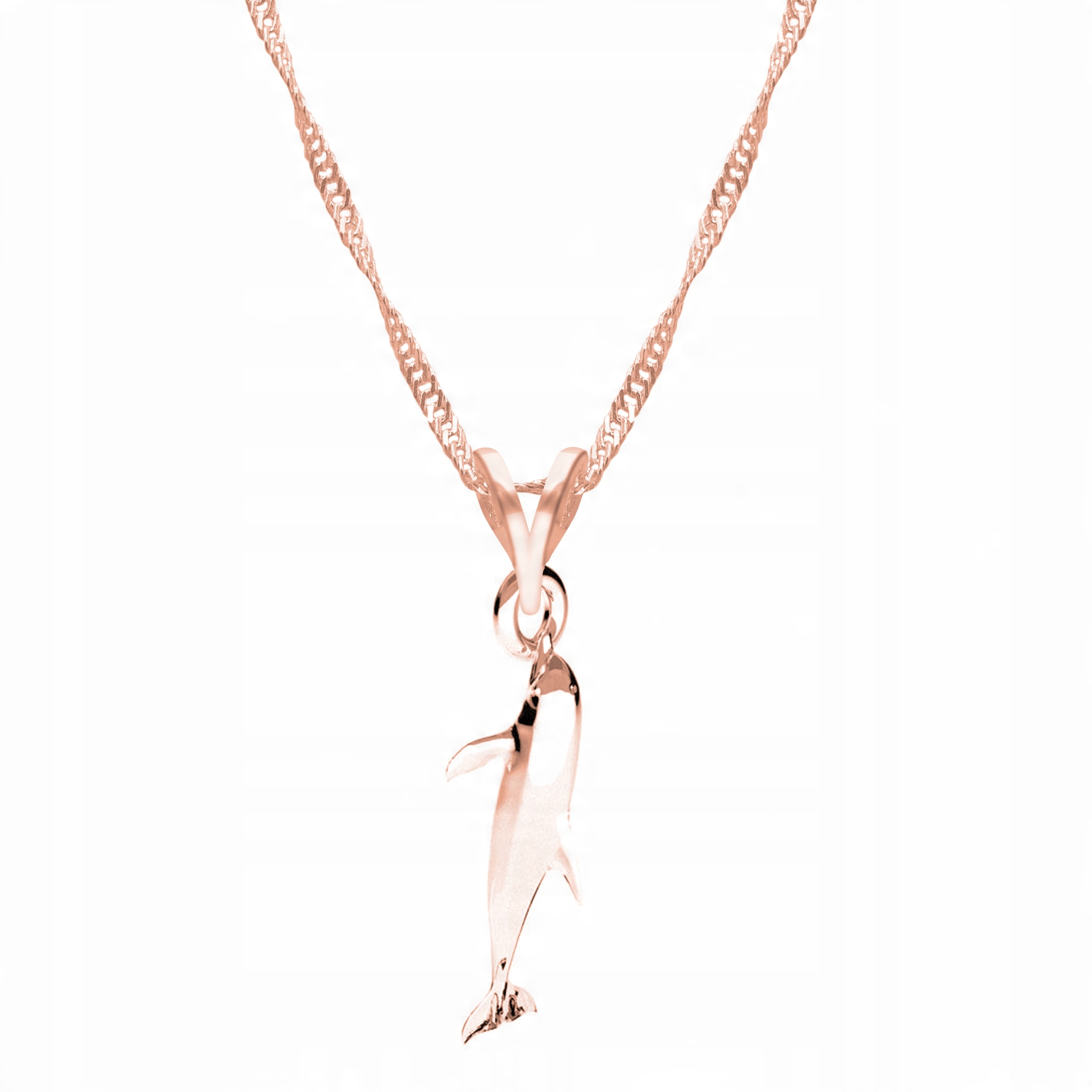 

Łańcuszek złoty naszyjnik 925 Delfin Dolphin