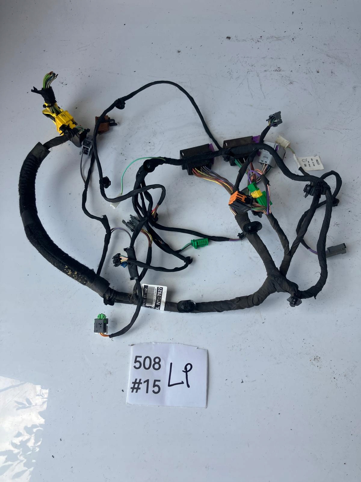 bundle seat left front PEUGEOT 508 and electrical GRZANY