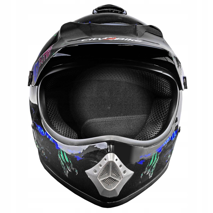KASK DZIECIĘCY JUNIOR CROSS ENDURO QUAD WL-801 S